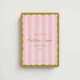 "Paris" - Save the Dates in Macaron by Pink House Press - Magnet Front