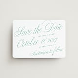 "Sullivans" - Save the Dates in Mint Julep by Alston Foster - Magnet Front
