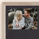 "Mix + Mingle" - Save the Dates in Cloud by Lauren Chism - Front