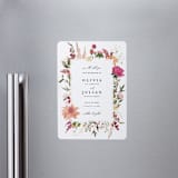 "Lush" - Save the Dates in Magenta by Susan Moyal - Front