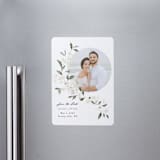 "Sweeping Vine" - Save the Dates in Porcelain by Itsy Belle Studio - Front