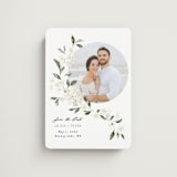 "Sweeping Vine" - Save the Dates in Porcelain by Itsy Belle Studio - Magnet Front