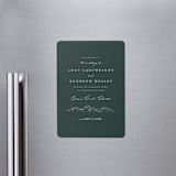 "Mountainview" - Save the Dates in Evergreen by Sarah Brown - Magnet Front