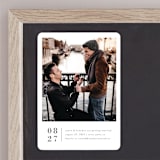 "Stacked Banner" - Save the Dates in Cotton by Amy Kross - Front