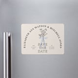 "Sealed" - Save the Dates in Daisy by Baumbirdy - Front