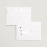 "Sketched Florals" - Save the Dates in Sandpaper by Baumbirdy - FREE Recipient Addressing