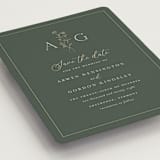 "kouignette" - Save the Dates in Juniper by chocomocacino - Detail