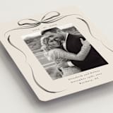 "Bow" - Save the Dates in Tuxedo by Corinne Malesic - Detail