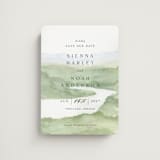 "The Vow" - Save the Dates in Meadow by Elly - Magnet Front