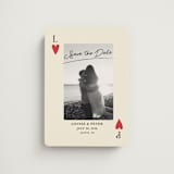 "Red Hearts" - Save the Dates in Champagne by Helena Vitto - Front