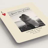 "Red Hearts" - Save the Dates in Champagne by Helena Vitto - Detail