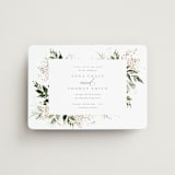 "Grace" - Save the Dates in Porcelain by Leah Bisch - Magnet Front