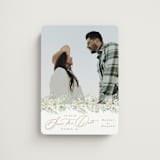 "Floral Arch" - Save the Dates in Greenery by Phrosné Barwood - Magnet Front