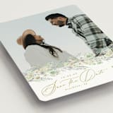 "Floral Arch" - Save the Dates in Greenery by Phrosné Barwood - Detail