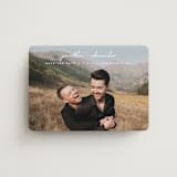 "Inked" - Save the Dates in Cloud by JoAnn Jinks - Magnet Front