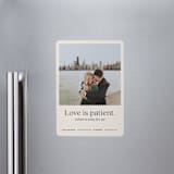 "Love is Patient" - Save the Dates in Champagne by Samantha Barkla - Front