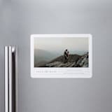 "simple grid" - Save the Dates in Fog by Kristen Smith - Front