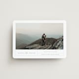 "simple grid" - Save the Dates in Fog by Kristen Smith - Magnet Front