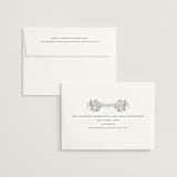 "Coastal crest" - Save the Dates in Ocean by Creo Study - FREE Recipient Addressing