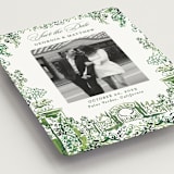 "gates and pillars" - Save the Dates in Sap by Becky Nimoy - Detail