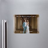 "Celebration XO" - Save the Dates in Ivory by Alethea and Ruth - Magnet Front