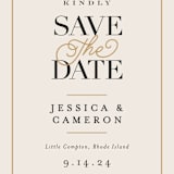 "Ivory Details" - Save the Dates in Smoke by Jennifer Wick - Detail
