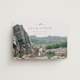 "A Day to Remember" - Save the Dates in Charcoal by Brandy Folse - Magnet Front