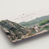 "A Day to Remember" - Save the Dates in Charcoal by Brandy Folse - Detail