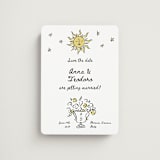 "Amore Mio" - Save the Dates in Nero by Helena Vitto - Front