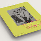 "Maximalist Poppies" - Save the Dates in Flamingo by Morgan Kendall - Detail