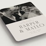 "Close-up" - Save the Dates in Sandstone by Nicole Walsh - Detail