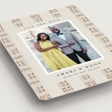 "Amari" - Save the Dates in Ivory by Oma N. Ramkhelawan - Detail