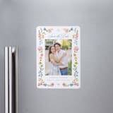 "Everlasting Romance" - Save the Dates in Meadow by Petra Kern - Magnet Front