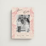 "Velvet Cherry" - Save the Dates in Blush by Sarah Rosenthal - Front