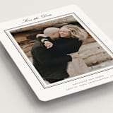 "Engraved names" - Save the Dates in Burgundy by Stacey Meacham - Detail