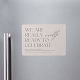 "Really Really Ready" - Save the Dates in Blush by Amy Payne - Front