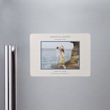 "Bermuda" - Save the Dates in Beach Blue by Ani Somi - Front