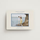 "Bermuda" - Save the Dates in Beach Blue by Ani Somi - Magnet Front