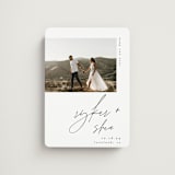 "Splendid" - Save the Dates in Silk by Carolyn Nicks - Magnet Front