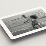 "Gaussian" - Save the Dates in Ivory by Pippa Shaw - Detail