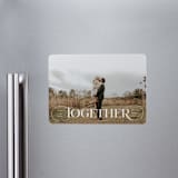 "Together Forever" - Save the Dates in Cream by Kristel - Front
