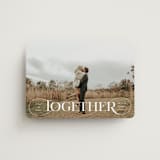 "Together Forever" - Save the Dates in Cream by Kristel - Magnet Front