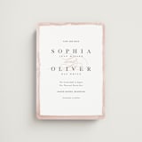 "First Love" - Save the Dates in Blush by Pixel and Hank - Magnet Front