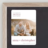 "float + celebrate" - Save the Dates in Maroon by Float Paperie - Front