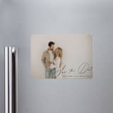 "symphony us" - Save the Dates in Inked by Design Lotus - Magnet Front