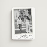 "Venecia" - Save the Dates in Ivory by Maja Cunningham - Front