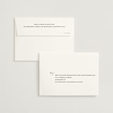 "Parker" - Save the Dates in Dove by Olivia Kanaley Inman - FREE Recipient Addressing