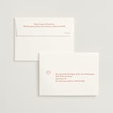 "Aperitivo" - Save the Dates in Grapefruit by Megan Davis - FREE Recipient Addressing