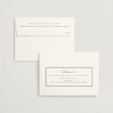 "Lines" - Save the Dates in Cobblestone by Emily Betts - FREE Recipient Addressing