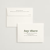 "Sidele" - Save the Dates in Pearl by Christie Garcia - FREE Recipient Addressing